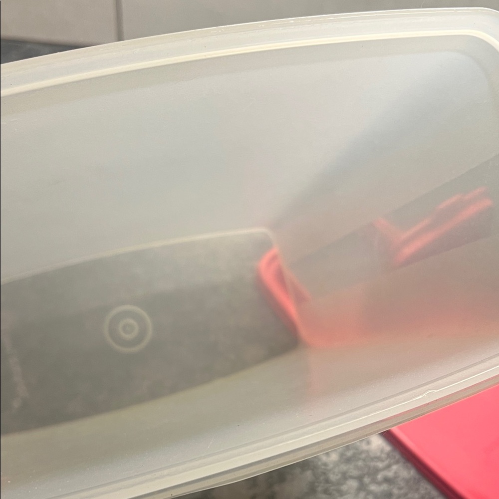 Red Airtight Kitchen Storage Container - Picture 4 of 4